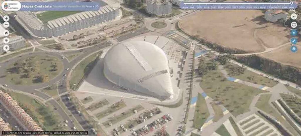 El Gobierno de Cantabria crea un gemelo digital y muestra una visión completa del territorio y sus edificios en 3D
