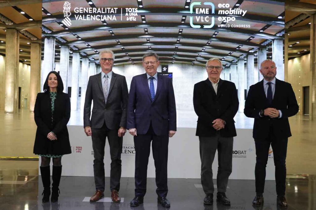 Valencia acogerá en marzo eMobility Expo World Congress, el mayor evento de innovación para la industria de la movilidad sostenible