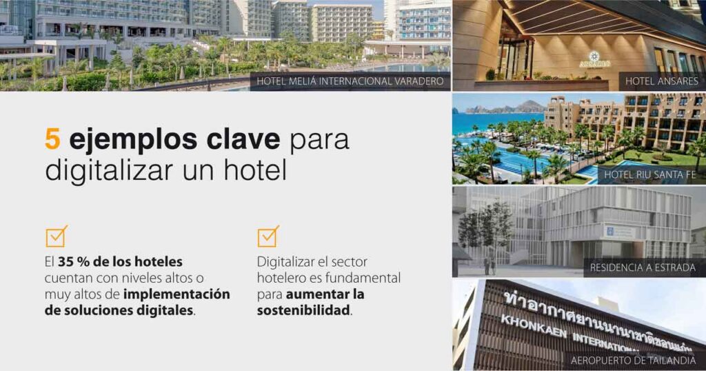 5 ejemplos clave para digitalizar un hotel
