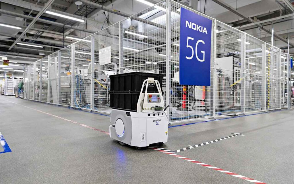 OMRON, Nokia y Dassault Systèmes aprovechan el poder del 5G y los gemelos virtuales para la industria 4.0