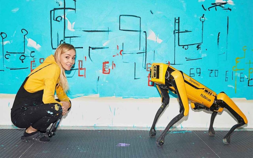 These Robot Dogs Are Learning to Paint. Soon, You Can Watch Them Work