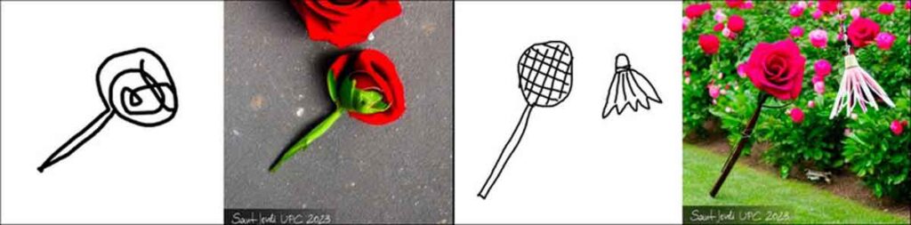 Creatividad + IA para generar rosas digitales únicas, una propuesta de la UPC para este Sant Jordi