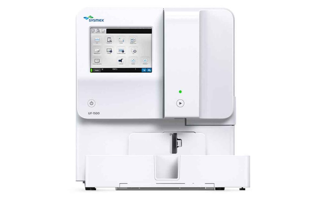 Sysmex Europe lanza el analizador de partículas de orina totalmente automatizado UF-1500, un nuevo producto para el campo de las pruebas de análisis