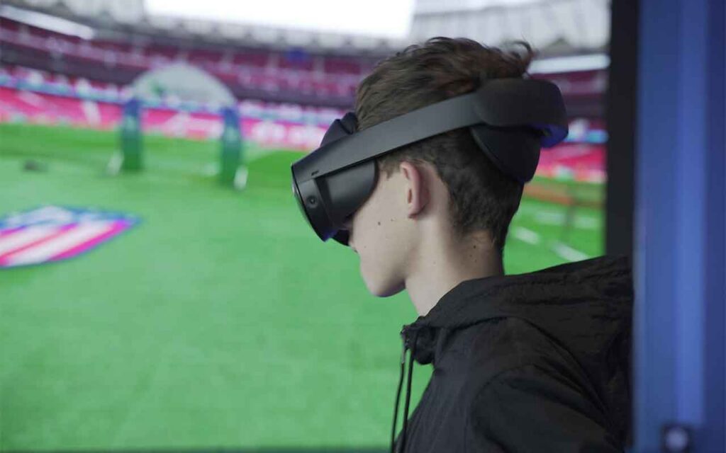 Telefónica y Atlético de Madrid desarrollan una experiencia piloto pionera de visualización de partidos con 5G y Realidad Virtual
