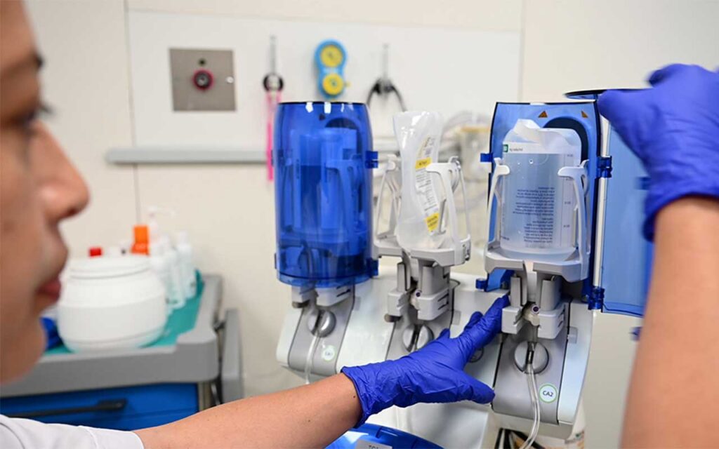El Hospital Clínic Barcelona incorpora el reciclaje de contraste yodado
