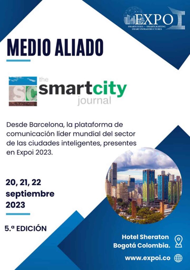 Encuentro internacional de Smart city, iluminación e Infraestructuras inteligentes en Bogotá del 20 al 22 de septiembre