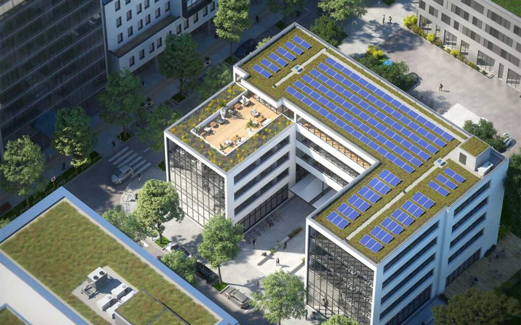 Instalar placas solares sobre una cubierta verde puede incrementar hasta un 3,6% su producción de energía