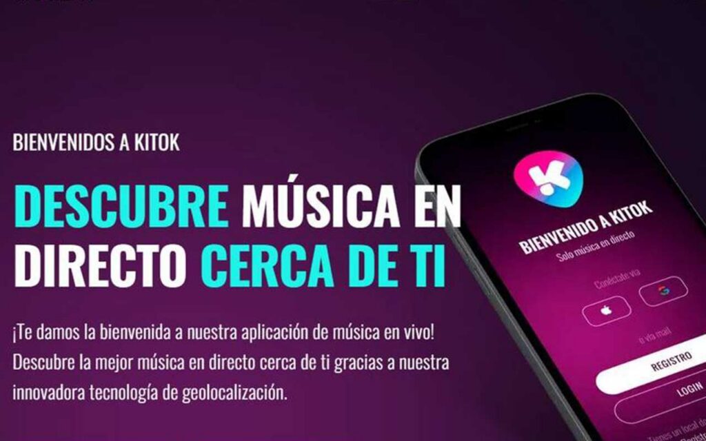 Kitok: La aplicación desarrollada en Menorca que conecta los amantes de la música con los eventos en directo