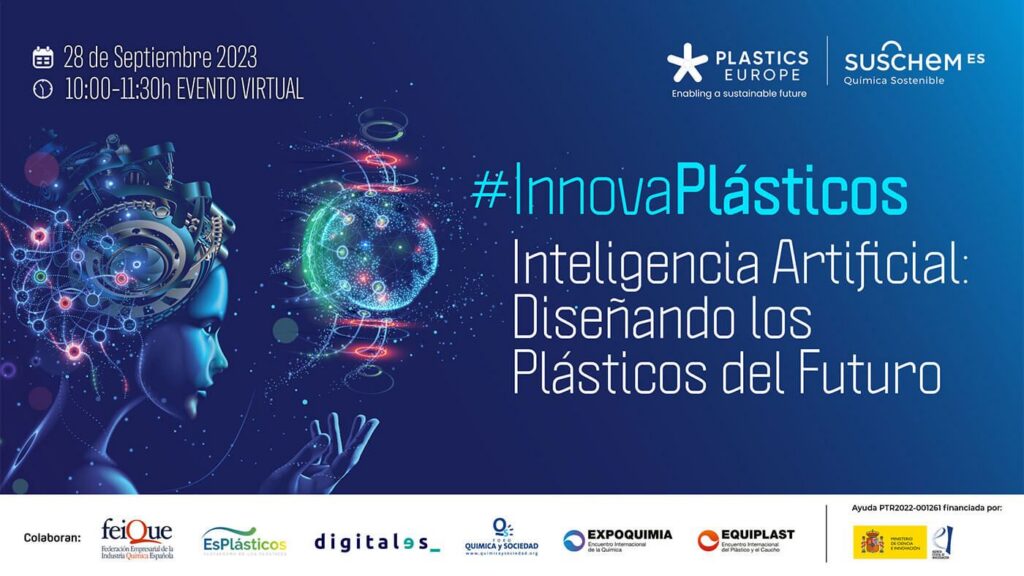 Inteligencia Artificial, química y plásticos, protagonistas de la VI edición de #InnovaPlásticos
