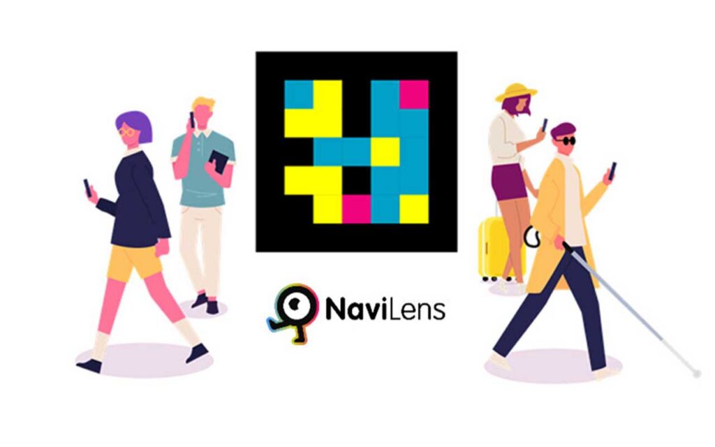 NaviLens crea códigos QR accesibles para personas ciegas o con baja visión