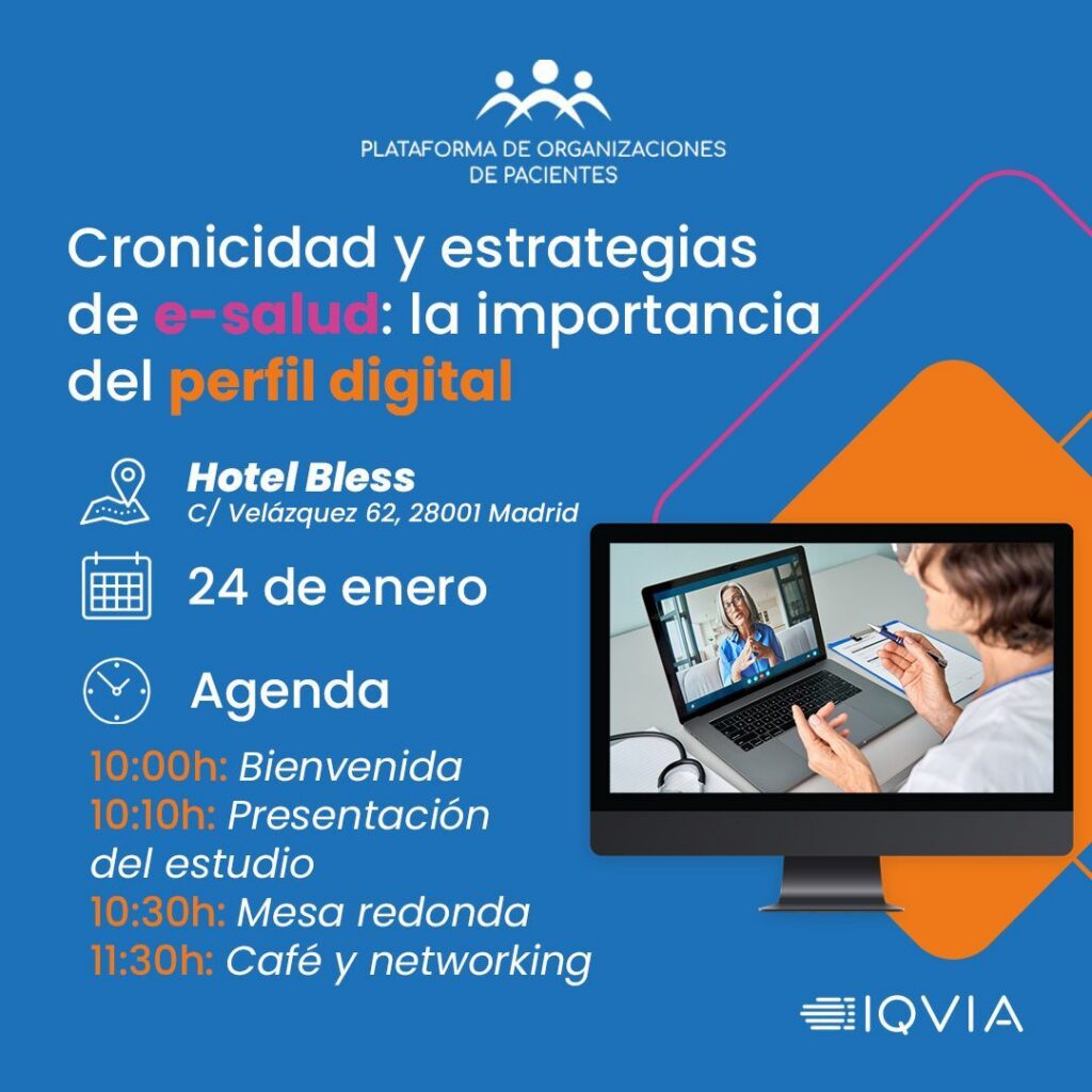 Presentación del estudio 'Cronicidad y estrategias de e-salud: la importancia del perfil digital'