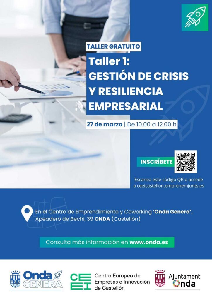 Ayuntamiento de Onda y CEEI Castellón lanzan unos talleres gratuitos para emprendedores y empresas