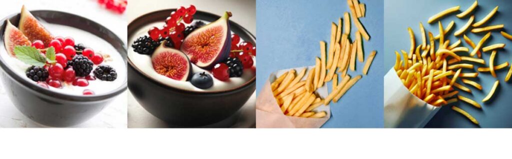 AI-generated food images look tastier than real ones