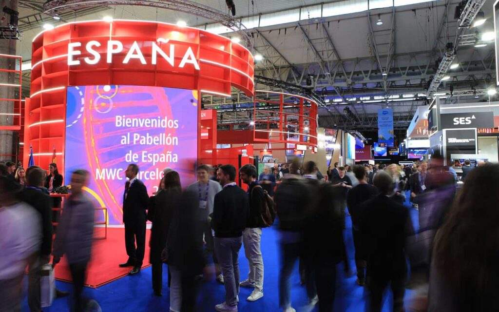 El Pabellón de España en MWC Barcelona 2024 bate su récord de asistencia con más de 10.000 visitantes presenciales y 7.000 virtuales 