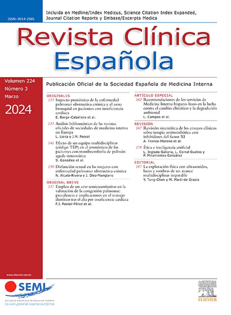 Publicadas las primeras recomendaciones de los servicios de Medicina Interna hispano-lusos en la lucha contra el cambio climático y la degradación ambiental
