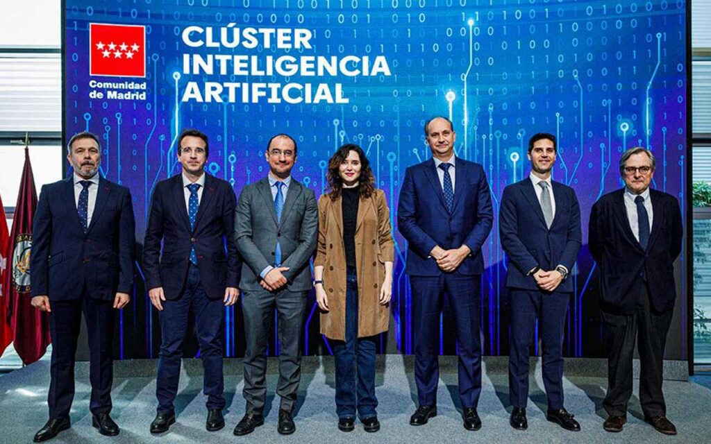 La Comunidad de Madrid inaugura el Clúster de Inteligencia Artificial en la UC3M