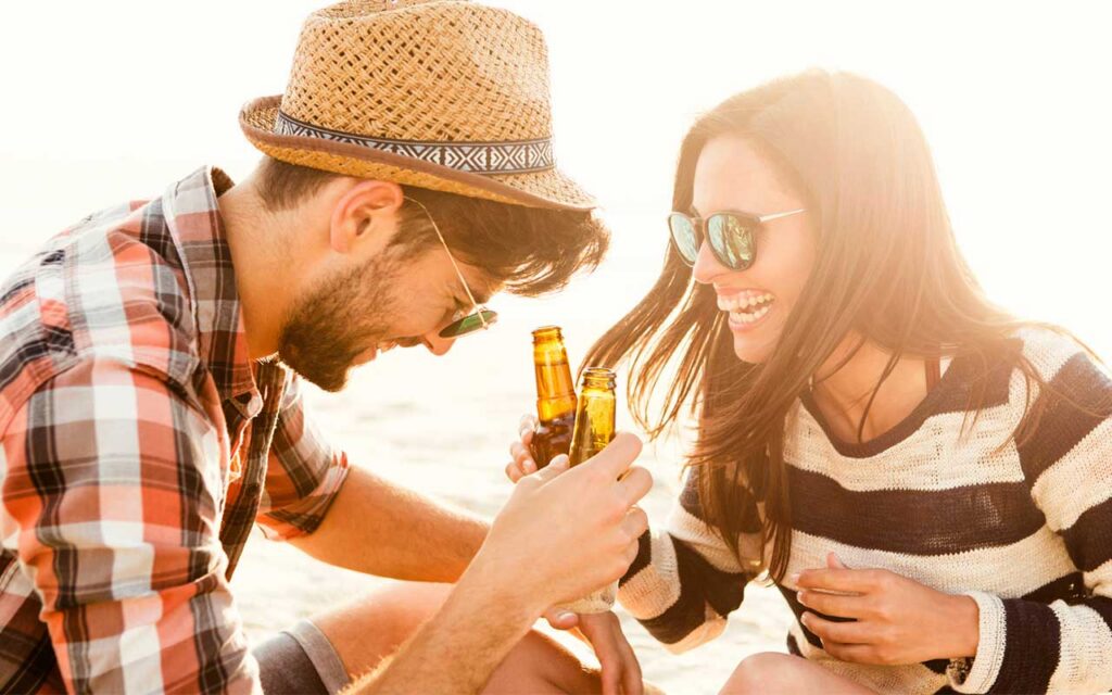 Drink with your partner, it’s good for you