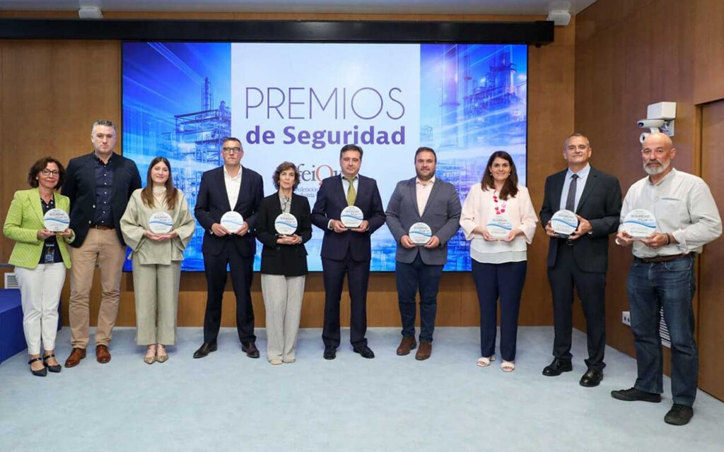 Premios de Seguridad a las empresas químicas líderes del sector en reconocimiento a su excelencia