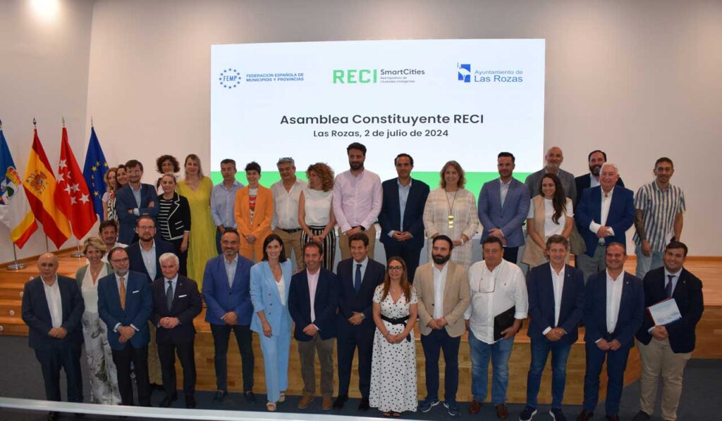 Constituida en Las Rozas la Red Española de Ciudades Inteligentes, RECI, de la FEMP