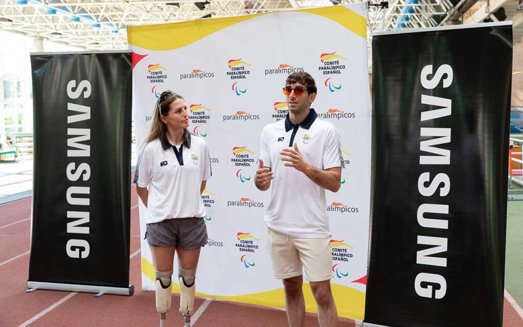 Samsung acompaña a los deportistas paralímpicos españoles en su preparación rumbo a los Juegos Paralímpicos de París 2024