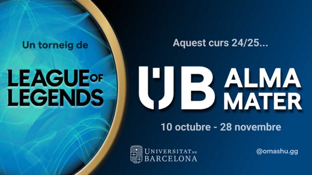 La Universidad de Barcelona organiza Alma Mater, la primera competición intrauniversitaria de deportes electrónicos