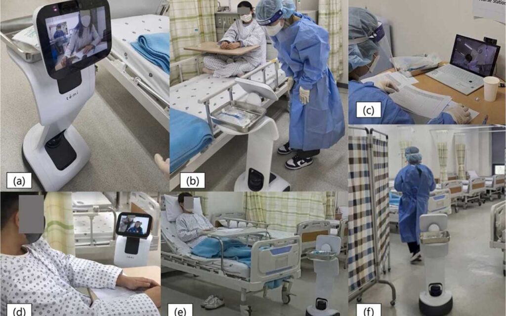 Robots al rescate en casos de aislamiento hospitalario