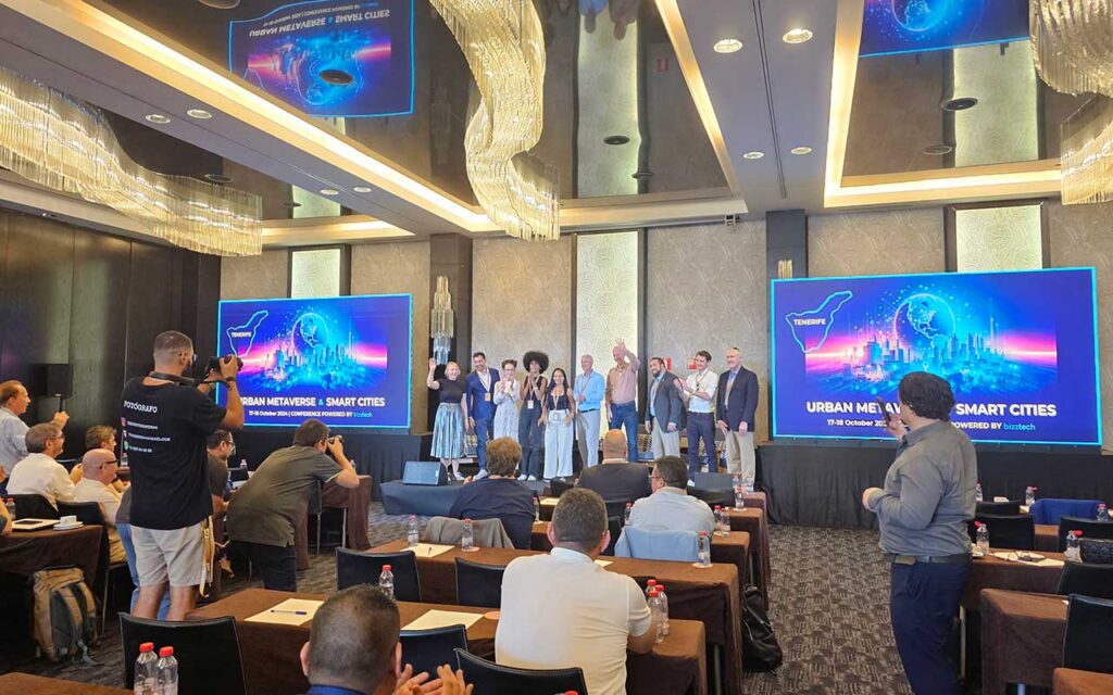 Urban Metaverse & Smart Cities event by BizzTech in Tenerife