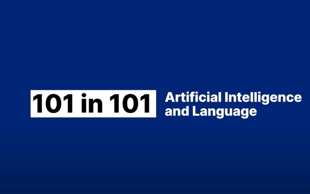 UC Berkeley professor discusses AI and language learning in a 101-second video