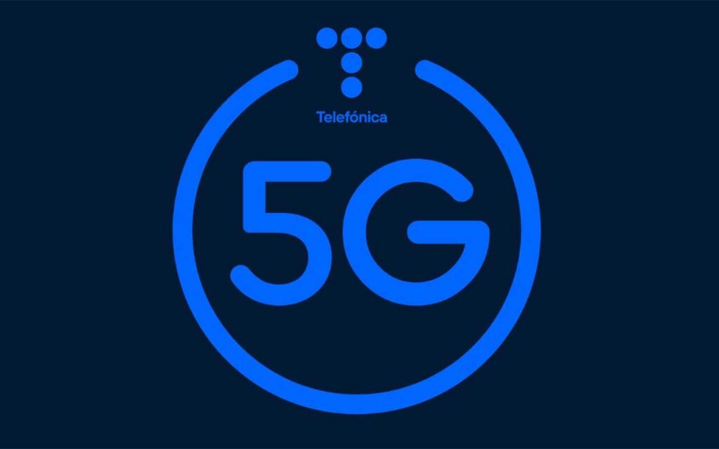 Mapa de cobertura 5G de Telefónica en España
