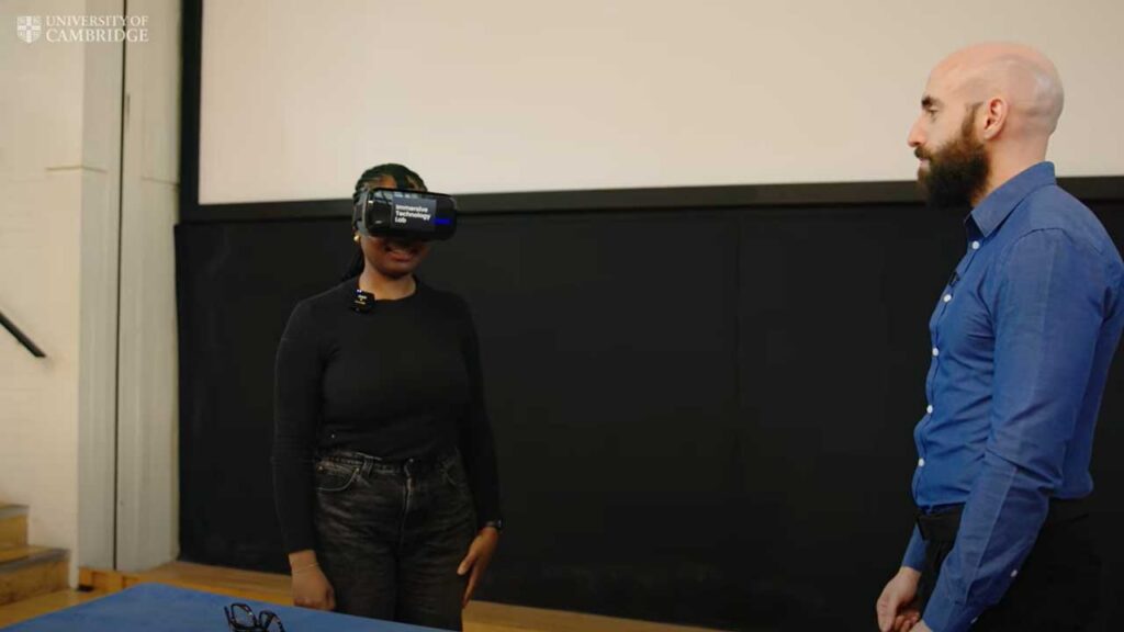 AI-powered VR platform helps users overcome public speaking anxiety and build confidence with photorealistic training environments