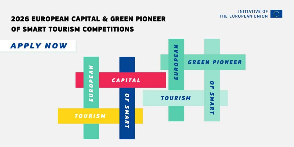 Concursos de la Comisión Europea para reconocer ciudades líderes en turismo inteligente y sostenible.