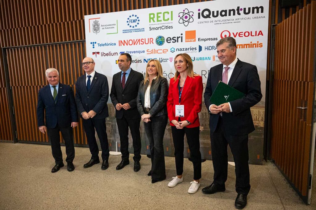 Evento RECI 2025 en Granada sobre innovación urbana e inteligencia artificial aplicada a ciudades