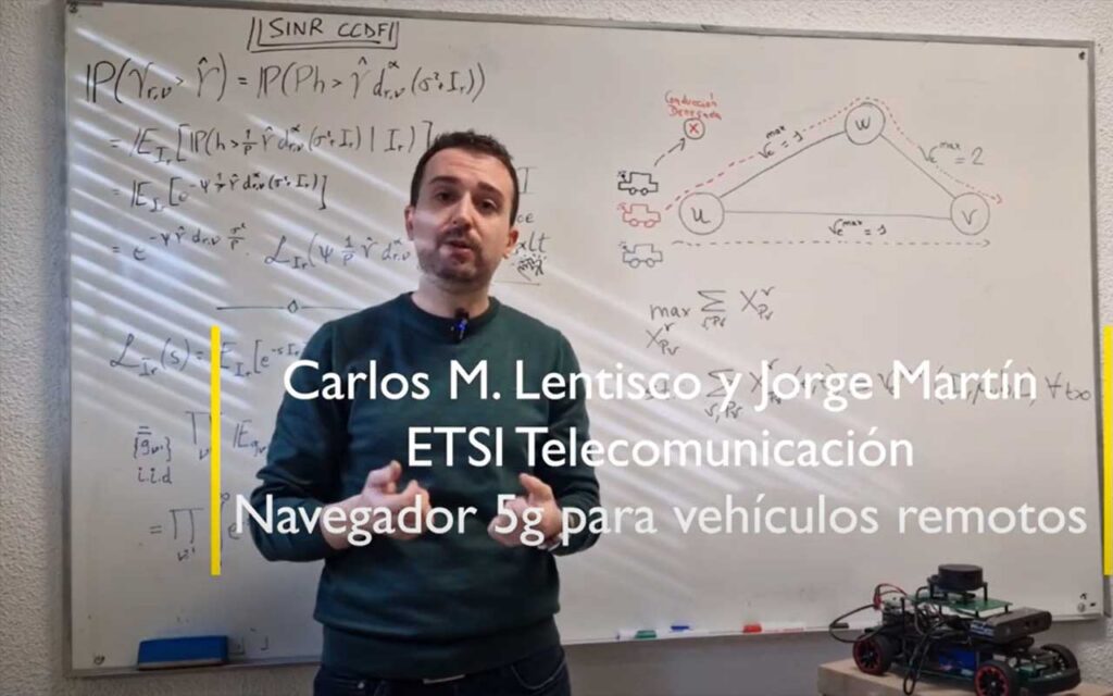 Conectividad 5G para conducción remota segura en carreteras, desarrollo de la UPM