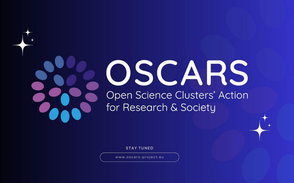 Visual del proyecto OSCARS sobre ciencia abierta y materiales