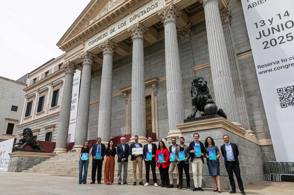 Pacto por la Movilidad Urbana presentado en la sede del Parlamento Europeo en Madrid