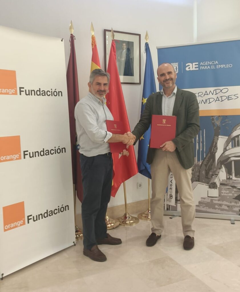 La Fundación Orange y el Ayuntamiento de Madrid refuerzan su colaboración para impulsar el acceso al mercado laboral de personas desempleadas