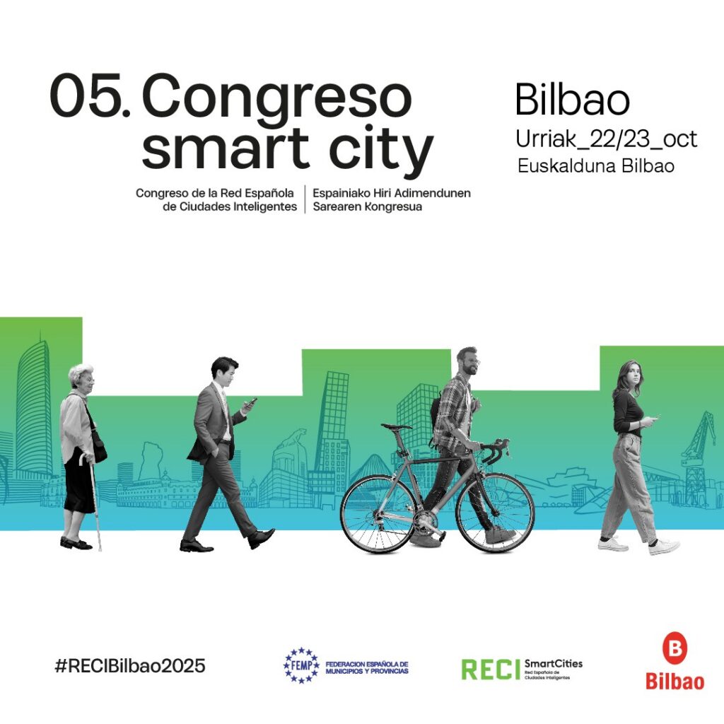 RECI reúne en Bilbao a territorios líderes y expertos para diseñar la ciudad inteligente del futuro