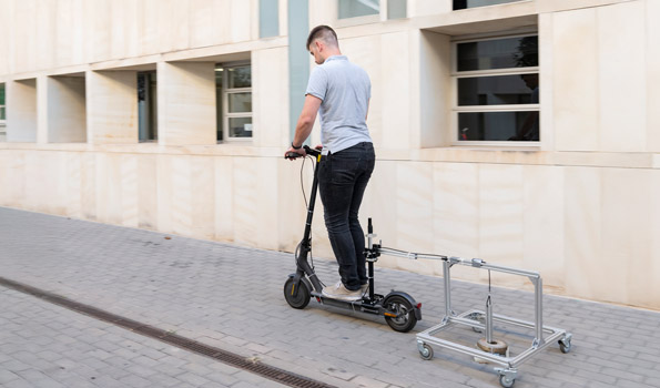 Innovador dispositivo para evaluar la abrasión de pavimentos