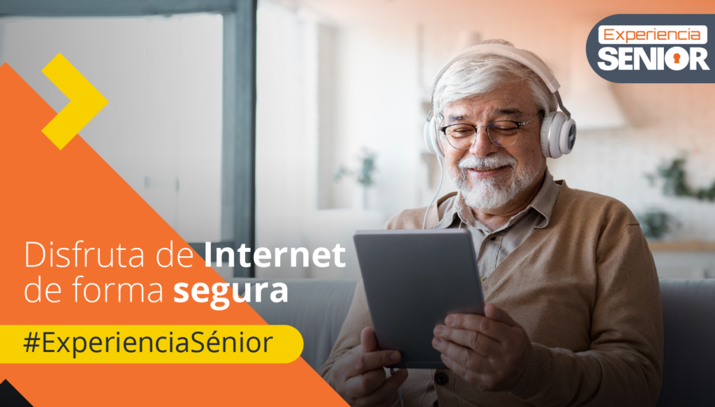 INCIBE lanza la renovada sección 'Experiencia Sénior', un espacio pensado para que el colectivo sénior disfrute de Internet y las tecnologías de forma segura.