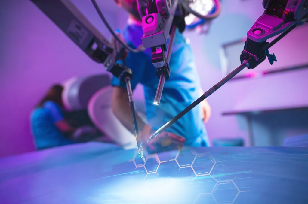 Restoring surgeons’ sense of touch with robotic fingertips