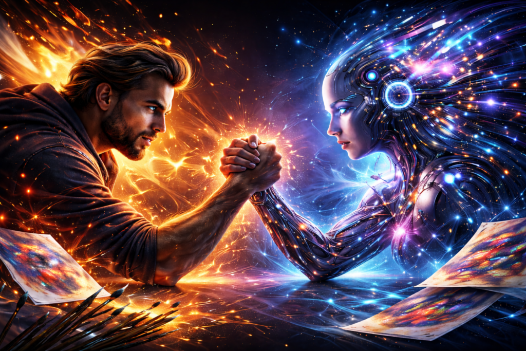 Is AI more creative than us?