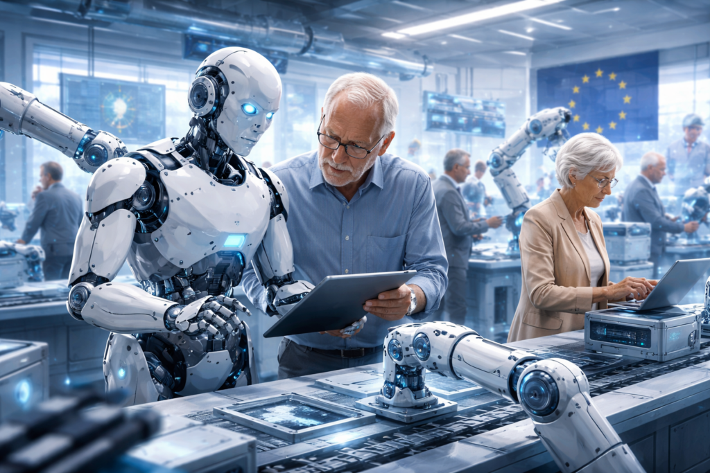 Robots, smart tech and experience: rethinking work for an ageing Europe