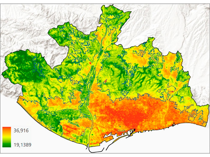 Las temperaturas nocturnas son la principal causa de mortalidad por calor en Barcelona, según dos estudios del CPSV de la UPC